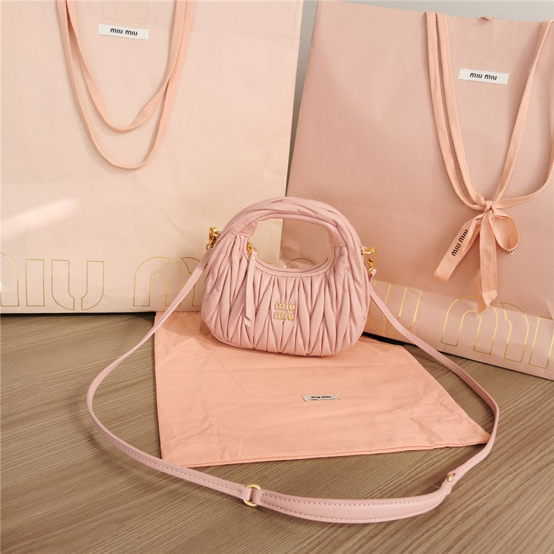 Miu Miu Inspired Wander Matelassé Leather Bag