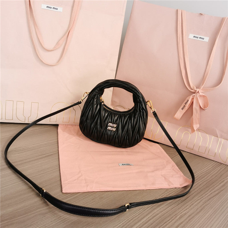 Miu Miu Inspired Wander Matelassé Leather Bag