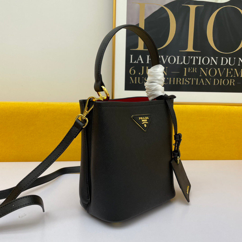 Prada Inspired Panier Saffiano Small Bag