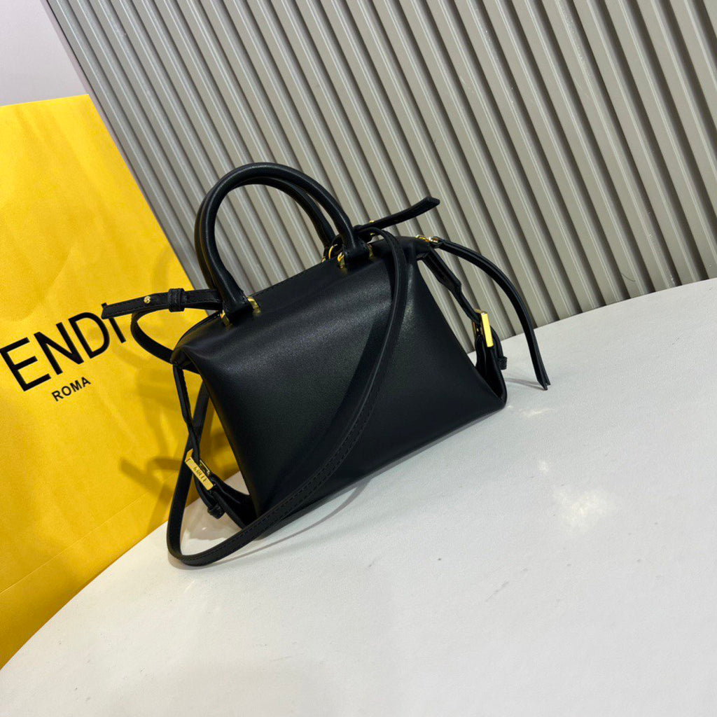 Fendi Inspired Mini Top Handle Bag