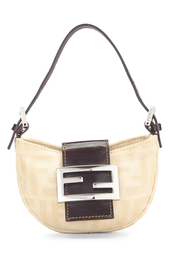Fendi Zucca Croissant Bag