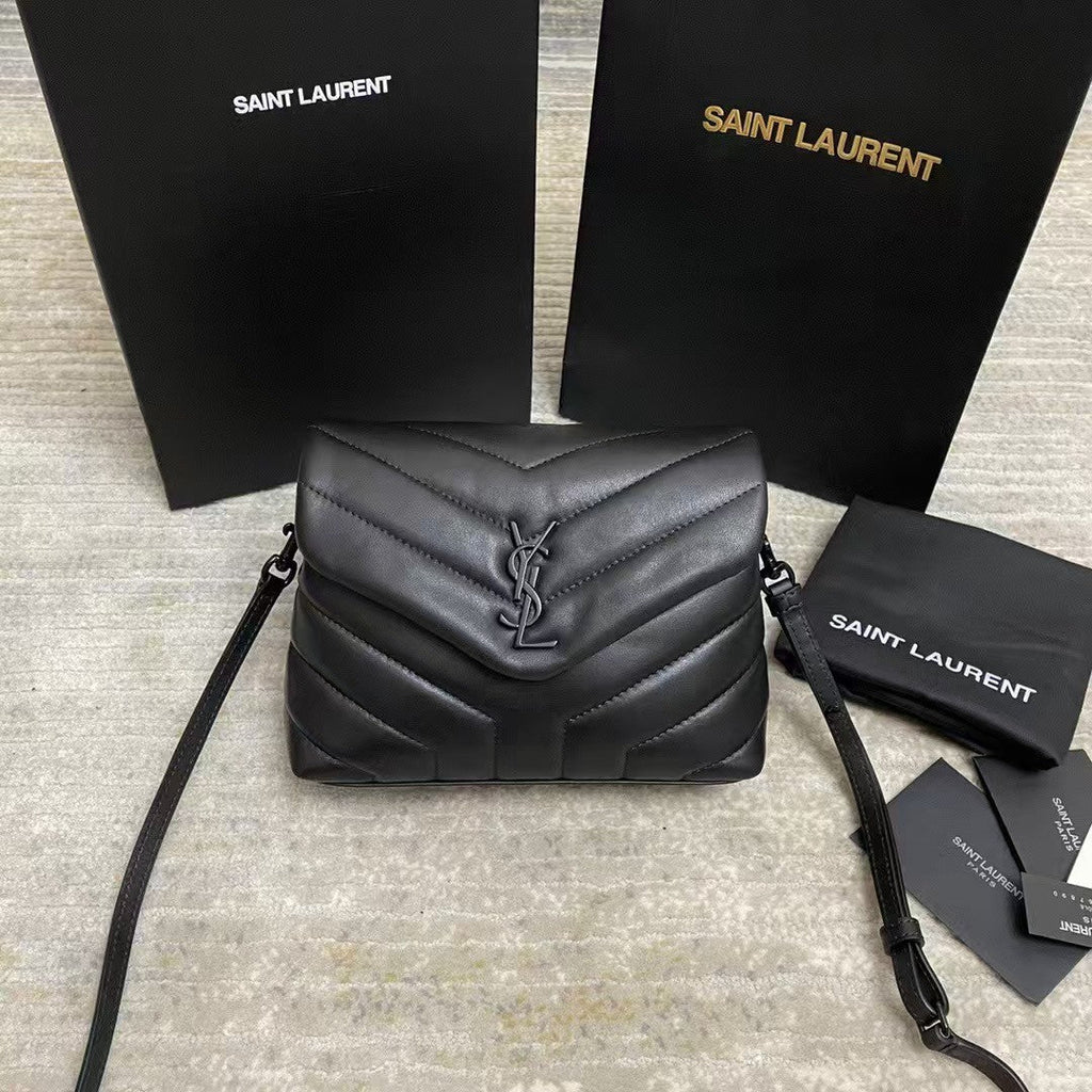 YSL Inspired Mini Pac Pac Leather Shoulder Bag