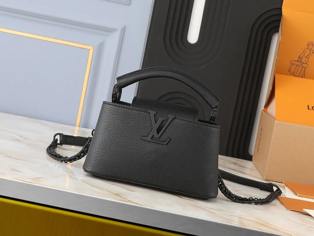 Capucines East West Mini Bag – Luxury Inspired Bags by Pochettereps