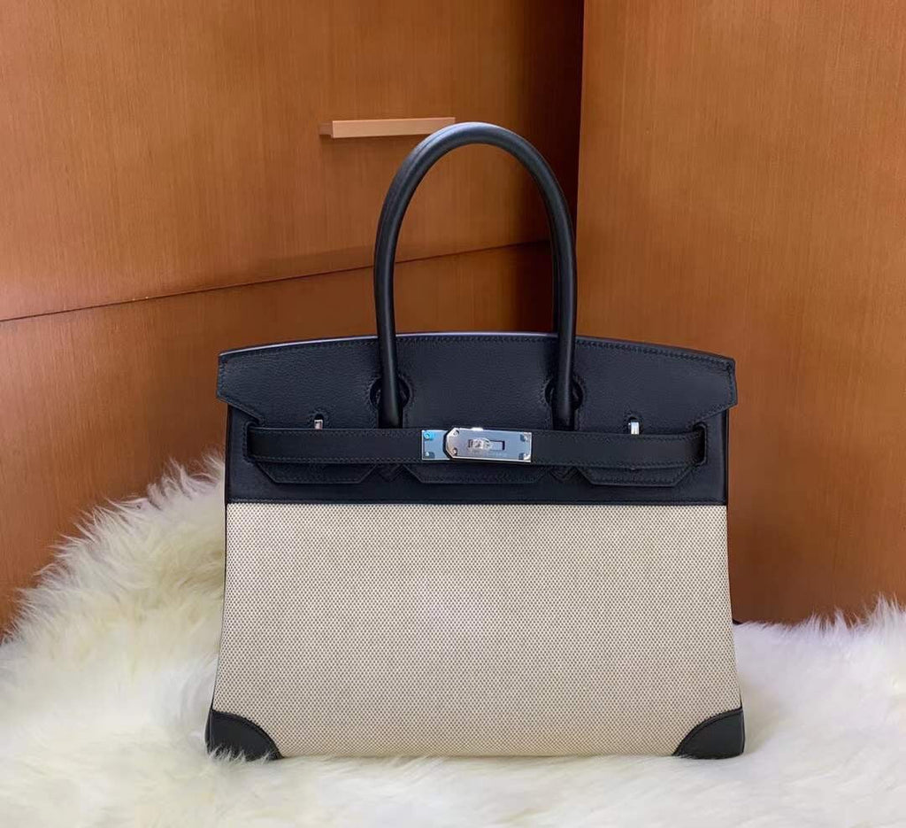 Hermès Inspired Birkin 30 Swift Bag