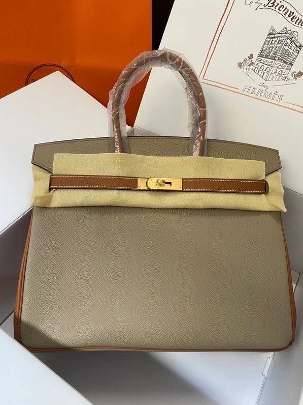 Hermès Inspired Birkin 35 Bag