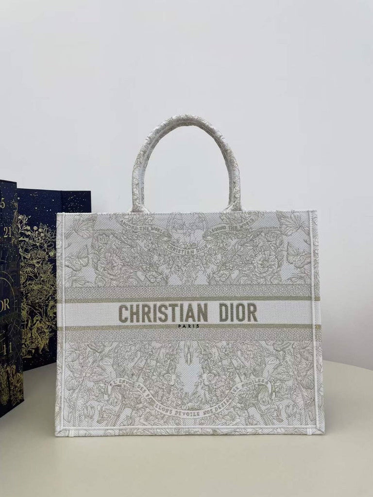 Christian Dior Book Tote Bag